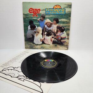 A Little Song of Joy for My Little Friends by Evie 1978 Vtg Album LP RARE DISC